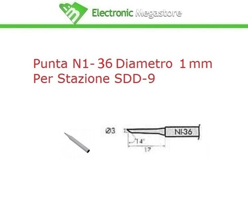 Punta mm per - n1-36,